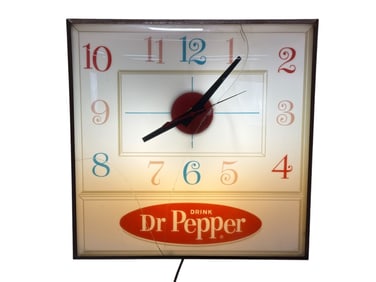 1970s Pam Dr. Pepper Clock