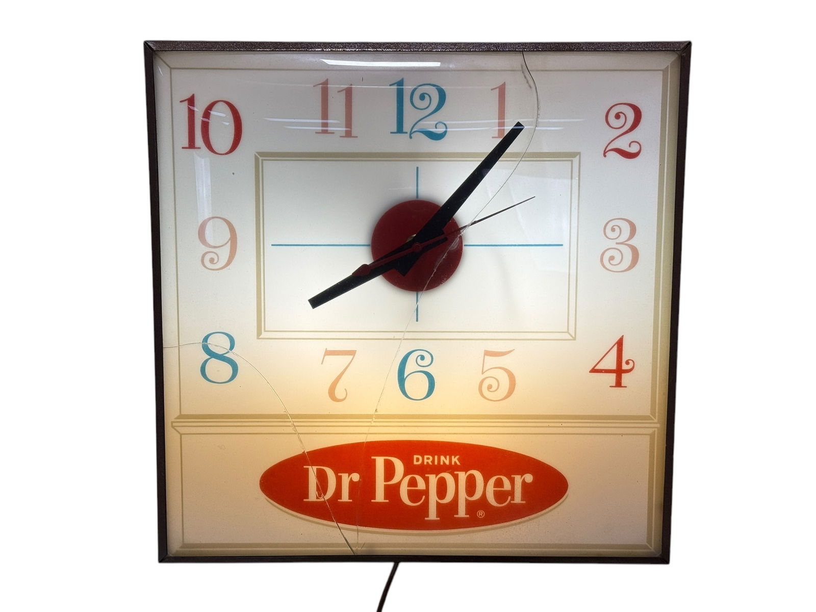 1970s Pam Dr. Pepper Clock (1 of 3)