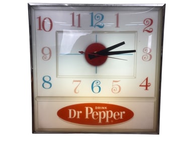 1970s Pam Dr. Pepper Clock