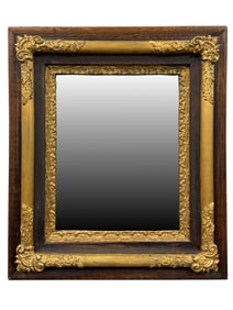 19th C. Gilt French Empire Style Mirror