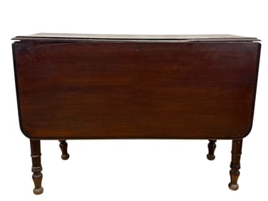 Antique Mahogany Drop Leaf Table