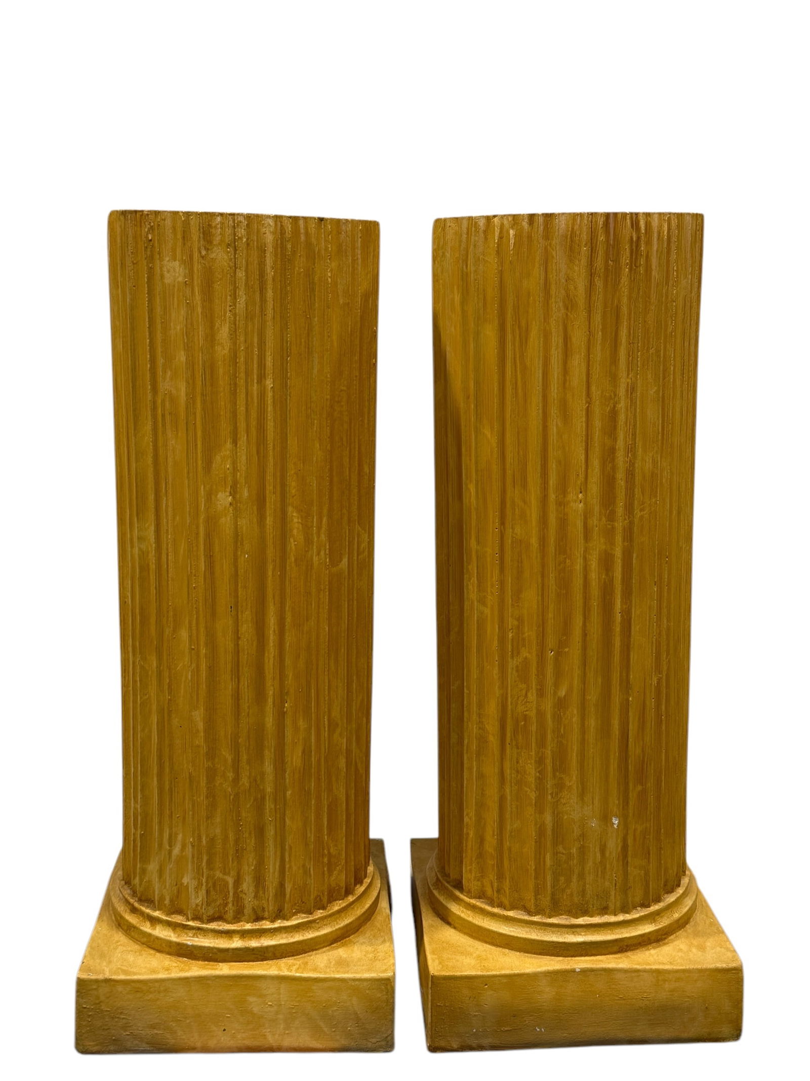 Pair of Composite Column Pedestals (1 of 5)