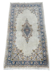 Vintage Persian Kurman Wool Rug