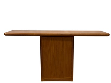 MCM Danish Console Table w/ Storage