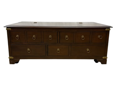 2 Over 3 Drawer Coffe Table w/ Rear Compartment