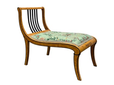 Faux Painted Bench in the Style of Nancy Corzine