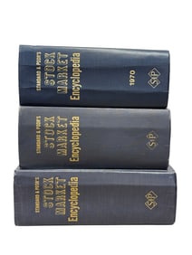 Set of 3 S&P Stock Market Encyclopedias