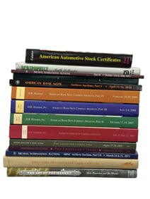 Group of 14 American & International Currency Books