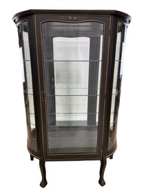 Antique Painted Larkin Co. Curio Cabinet
