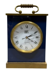 Gumps Swiss Made Quartz Desk Clock