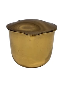 Tiffany & Co. Gilt Brass Covered Creamer