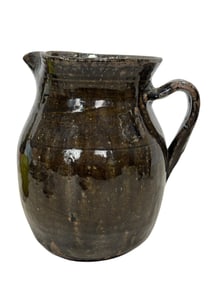 Signed Cheever Meaders Pottery Pitcher