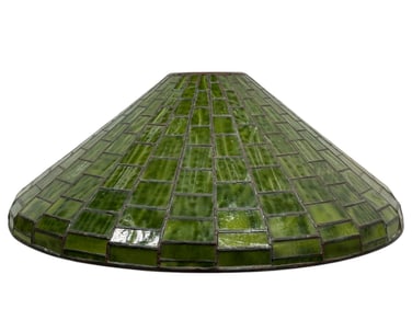 RARE Large Tiffany Studios Geometric Lamp Shade