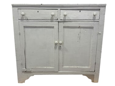 Painted Primitive Pie Safe
