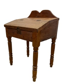 Primitive Slant Front Desk on Legs