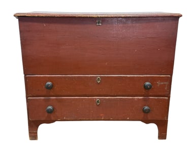 Primitive American Mule Chest