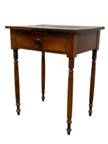Primitive Side Table w/ Drawer