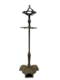 1920s Orig. Wellington-Stone Golf Parlor Putter Ashtray Stand