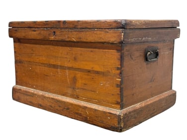 19th C. Pine Tool Box