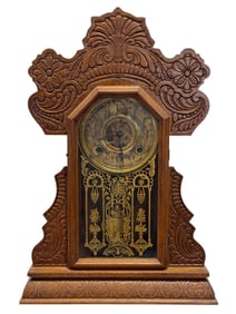 Antique Parlor Gingerbread Clock