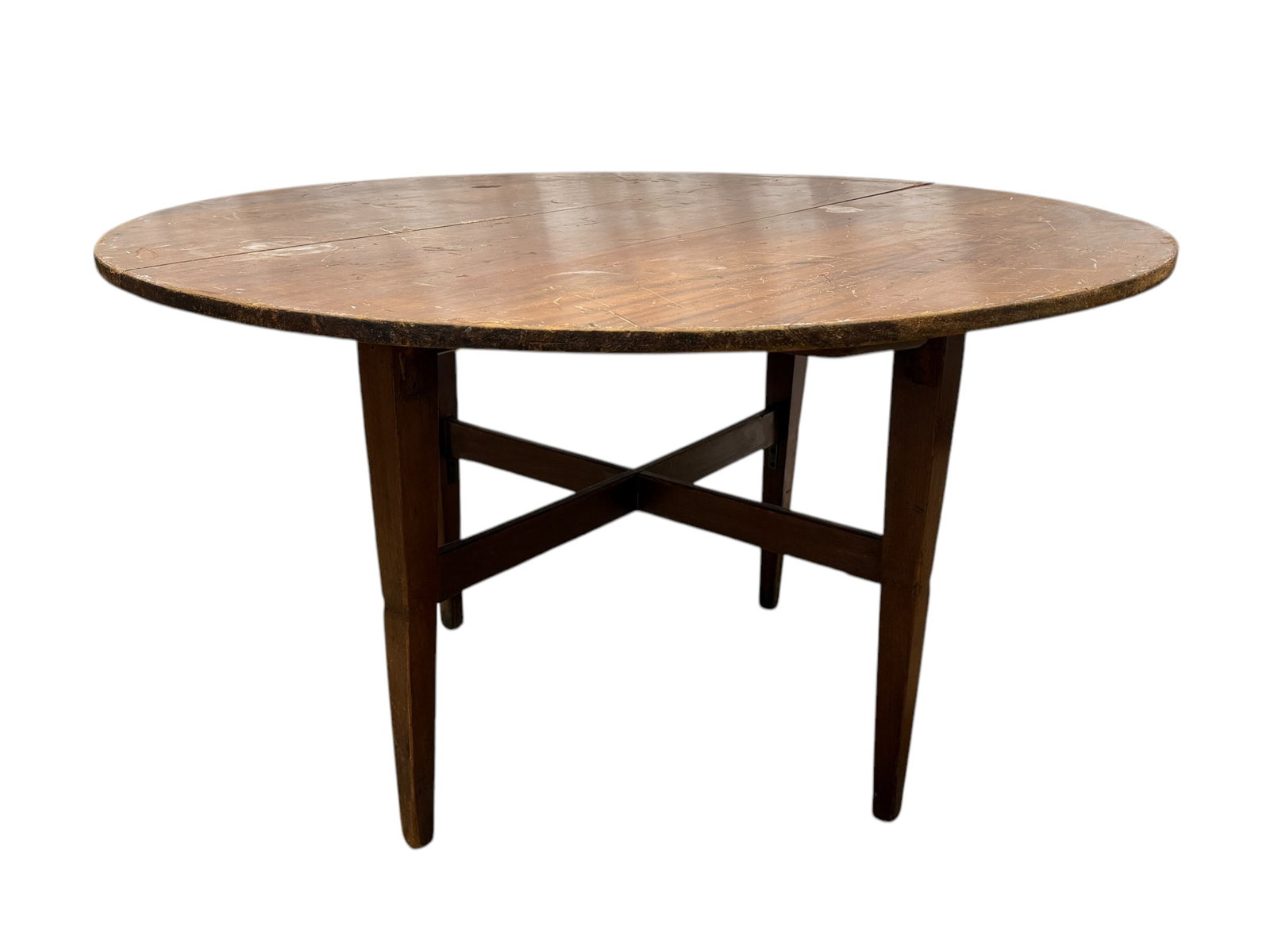 Primitive Round Top Table (1 of 7)