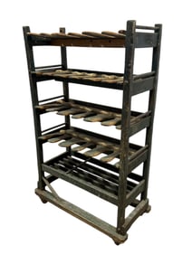 Primitive Shoe Rack