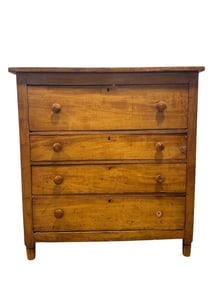 Primitive 4 Drawer Chest