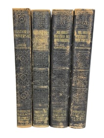 Group of 4 1940s "Instituto Gallach" Books