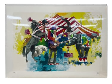 Wayland Moore "Circus" Serigraph