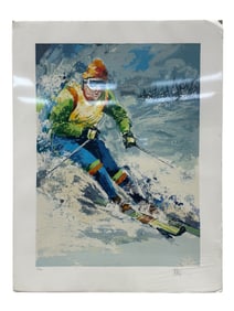 Wayland Moore "Skier" Serigraph