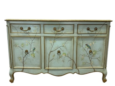 French Provincial Faux Painted Server