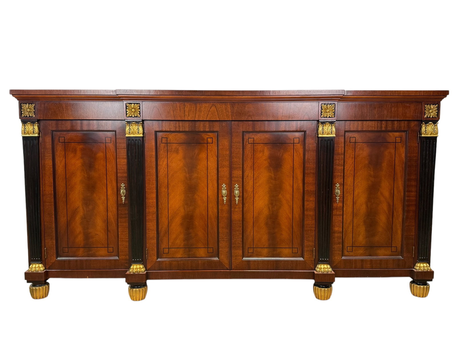 Baker French Empire Flame Mahogany Sideboard (1 of 11)