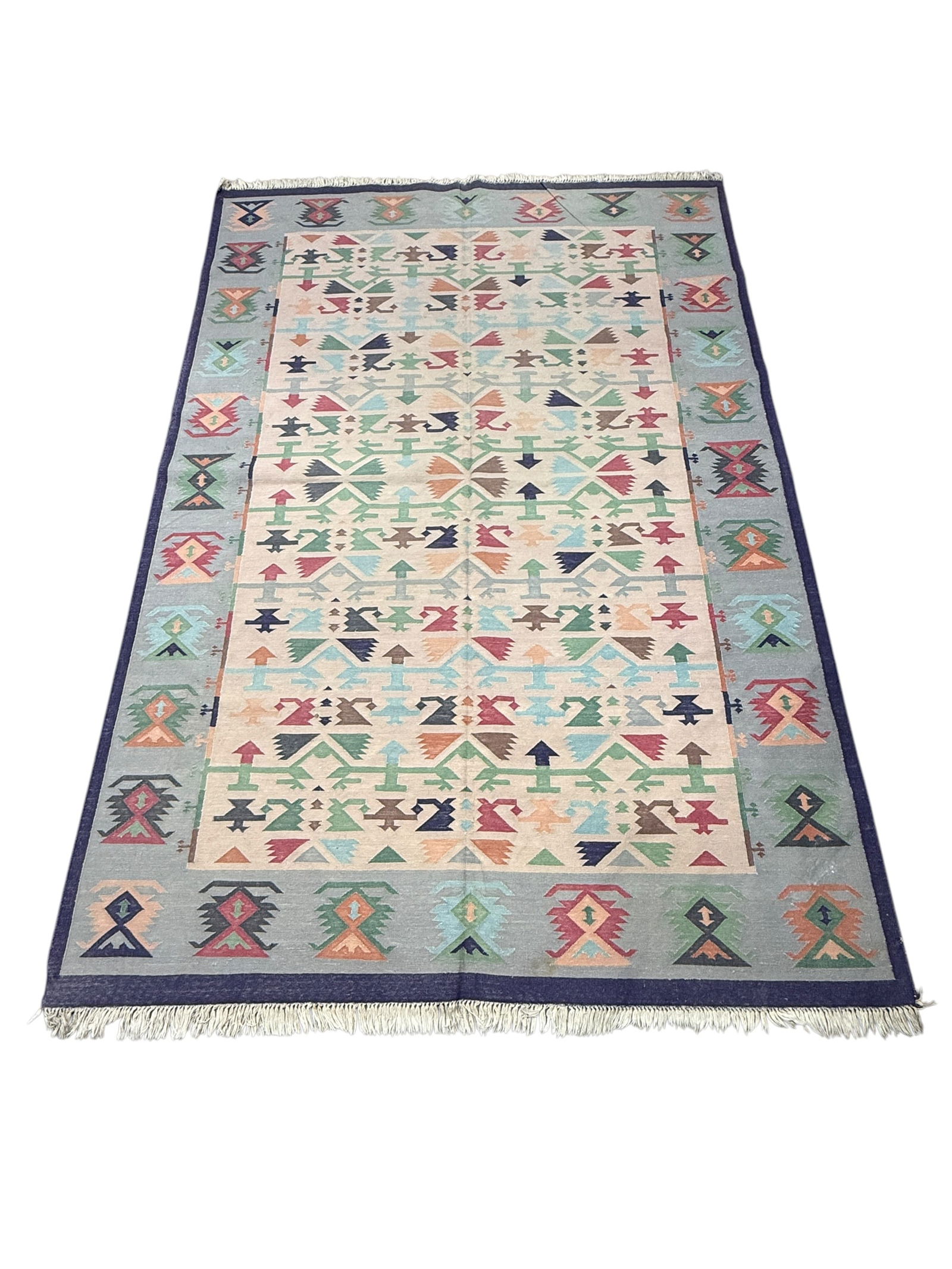 Hand Knotted Turkish Kilm Rug (1 of 4)