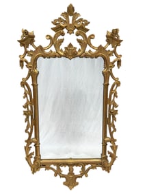Late 19th C. Italian Giltwood Mirror
