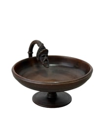 19th C. French Bronze Grand Tour Compote