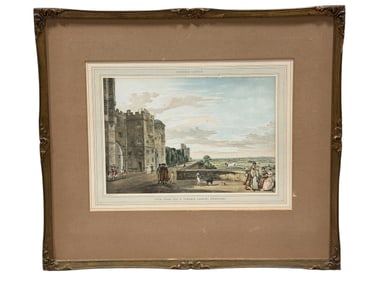 Framed "Windsor Castle" Print by Paul Sandby