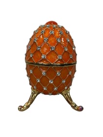 Egg Trinket Box in The Style of Faberge