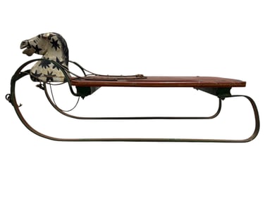 Late 19th C. "Union" Wood Horse Sled