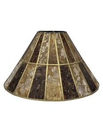 Cir 1910 Arts & Crafts Mica Lamp Shade