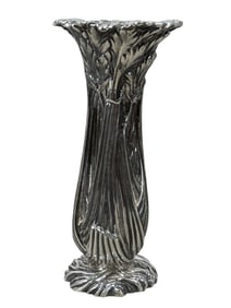 Christofle Silver Plate Celery Shape Vase