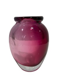 1990s Buzz Blodgett Art Glass Vase