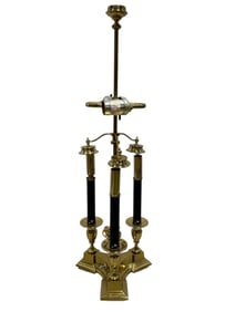 Brass Bouillotte Table Lamp