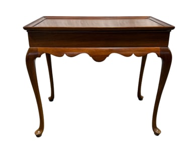 Queen Anne Style Cherry Tea Table