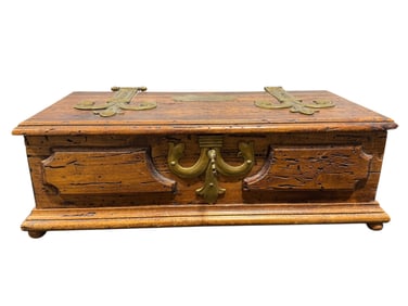 19th C. Italian Document Box w/ Key
