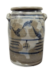 1870s Hamilton & Co. Greensboro, PA 4 Gal Crock