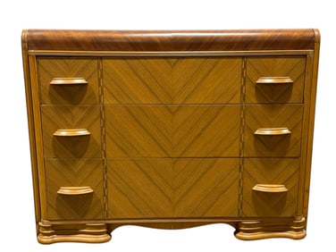 Art Deco Waterfall Dresser