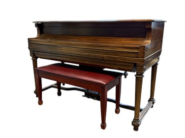 Ca 1923 J & C Fischer Baby Grand Reproducer Piano w/ 50+ Rolls