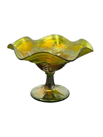 Northwood "Fern Daisy" Compote