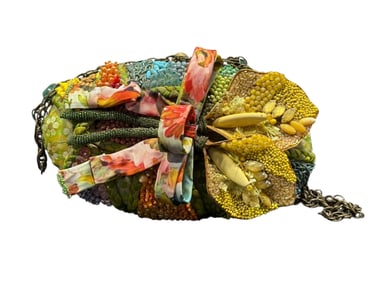 Mary Frances Shoulder Floral Bag No. 124374