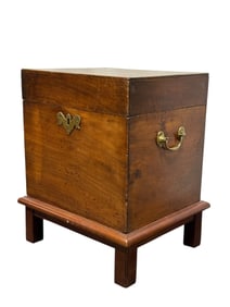 19th C. English Cellarette on Legs